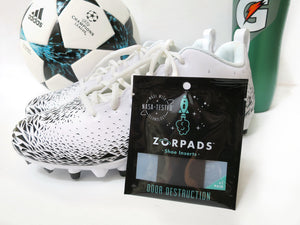 Zorpads soccer cleats